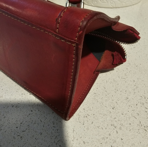 Dooney and Bourke Red Handbag Purse - Picture 10 of 10